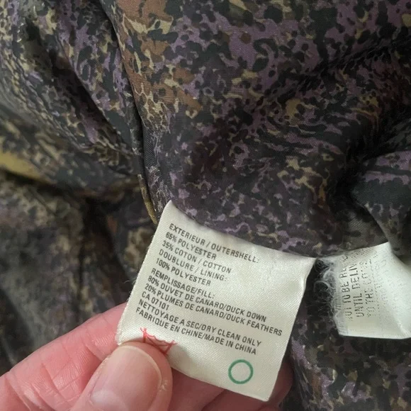 Men's Military-Style Olive Field Jacket with Tan Trim - Picture 8 of 8